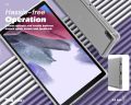 Samsung Galaxy Tab A7 Lite SM-T220/T225/T227 Transparent Crystal Clear Back Case Cover + Tempered Glass Protector for Samsung Galaxy Tab A7 Lite ( 2 in 1 Combo).