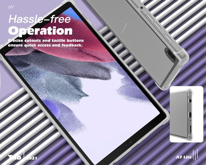 Samsung%20Galaxy%20Tab%20A7%20Lite%20%20SM-T220/T225/T227%20Transparent%20Crystal%20Clear%20Back%20Case%20Cover%20+%20Tempered%20Glass%20Protector%20for%20Samsung%20Galaxy%20Tab%20A7%20Lite%20(%202%20in%201%20Combo)%20-%20Image%206
