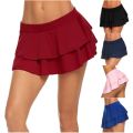 Women Short Skirts Micro Mini Dress Bodycon Dance Club Skirt Metallic Dance Clubwear Metallic Pleated Skirt 4 Colors. 