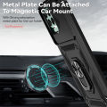 Full Cover For Samsung Galaxy Jump 2 Case For Samsung Jump 2 Push Window Magnetic Phone Holder Back Case For Samsung Jump 2 Case.