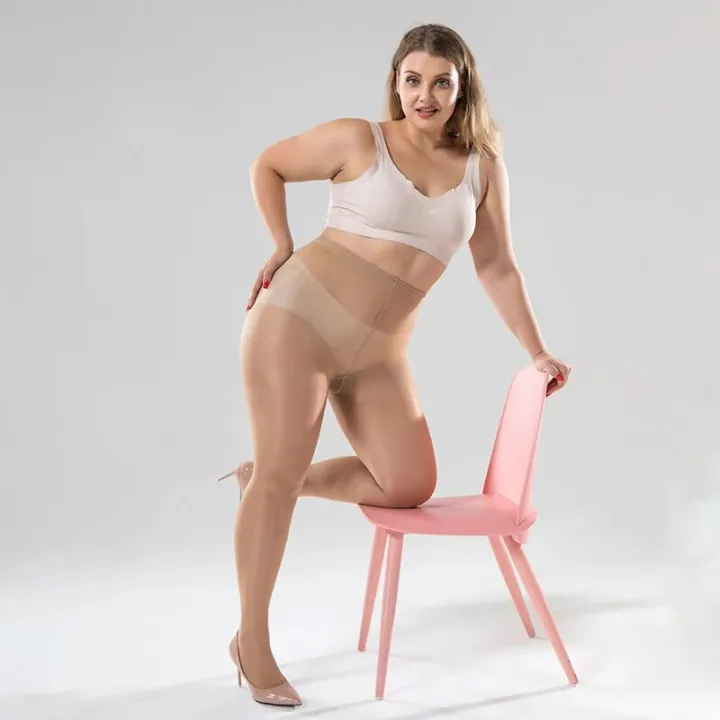40D%20Women%20High%20Waist%20Pantyhose%20T%20Crotch%20Tear-resistant%20Tights%20Breathable%20Large%20Size%20Stretchy%20Slim%20Nylon%20Stockings%20S70%20-%20Image%202
