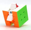 QYTOYS Sticker less 3x3 Puzzle Speed Cube Magic Rubik's Cube Puzzle. 