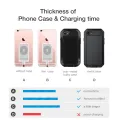 FLOVEME QI Wireless Charger Receiver For iPhone 7 6 Plus 5 5s Andriod Micro USB Type C Wireless Charging Receiver Adapter Module. 