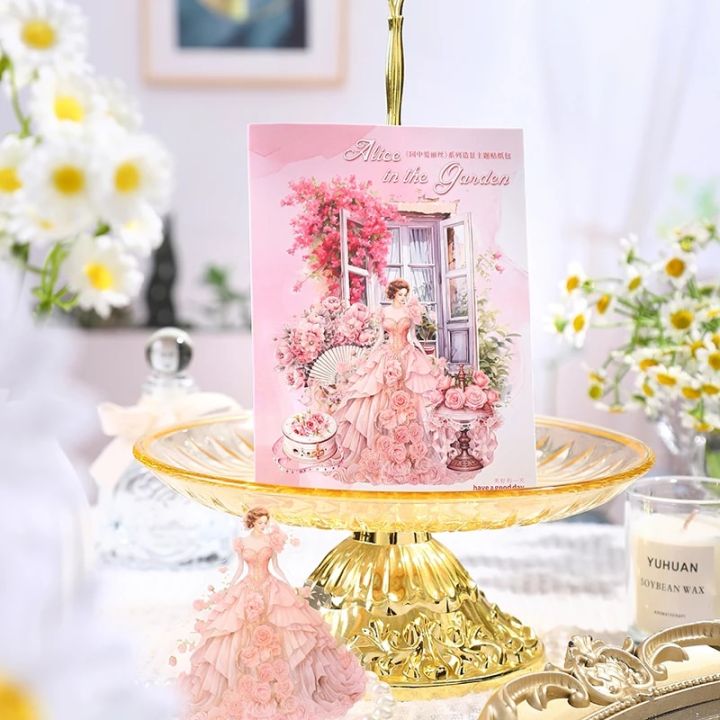 30%20Pcs/bag%20Garden%20Princess%20Series%20Stickers%20Journal%20Handbook%20DIY%20Decoration%20Scrapbook%20Album%20Collage%20Aesthetic%20Craft%20Art%20Sticker%20-%20Image%203