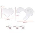 3D Acrylic Mirror Wall Stickers DIY Wall Mirrors Sticker Removable Self Adhesive Aesthetic LOVE Tiles Decals Home Decoration.