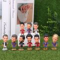 Soccer Star Figure Mini Football Player Car Ornaments Collection Doll Star Sports Action Figures Souvenirs Toys Fans Gifts KEEMEEUYZO.