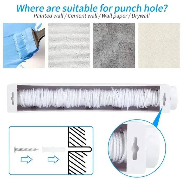 10%20Feet%20Automatic%20Telescopic%20Clothesline%204%20Wires%20Wall%20Mounted%20Retractable%20Laundry%20Hanger%20Indoor%20Drying%20Rack%20Towel%20with%20Hook%20-%20Image%207