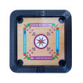 Plastic Carom Board (Double-Sided Play) - Enjoy Carom and Ludu with One Board - Easy to Set  Up and Clean for Family Fun. 