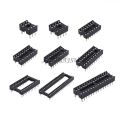 5Pcs- 16 Pin IC Base 16 Pin PCB Mount Low Cost IC Socket DIL DIP IC Socket PCB Mount Connector Adapters Solder Type IC Base Socket For 16 Pin IC Electronics Circuitry & Parts. 
