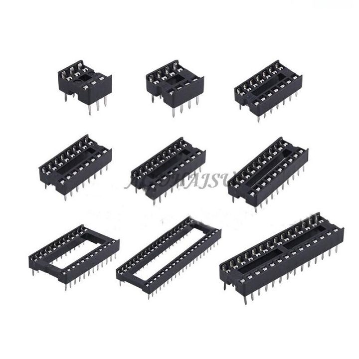 5Pcs-%2016%20Pin%20IC%20Base%2016%20Pin%20PCB%20Mount%20Low%20Cost%20IC%20Socket%20DIL%20DIP%20IC%20Socket%20PCB%20Mount%20Connector%20Adapters%20Solder%20Type%20IC%20Base%20Socket%20For%2016%20Pin%20IC%20Electronics%20Circuitry%20&%20Parts%20-%20Image%203