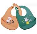 Silicone Baby Bibs with Food Catcher -1pc. 