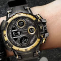 Digital Watch for Men Outdoor Men's Sports Watches Clock Waterproof Luminous Chronograph Student Electronic Wristwatch. 