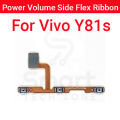 Vivo Y55 Y67 Y69 Y71 Y81 Y81s Y83 Y85 Y91 Y93 Y95 Y97 Power on / off Switch Button Side Volume Up Down Buttons Flex Cable Replacement Parts.