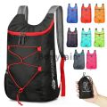 Outdoor Large-capacity Backpack Foldable Camping Backpack Anti-splash Travel Hiking Packable Daypack Sports Bag for Men Women. 