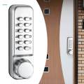 Mechanical Digital Code Lock Keyless Entry Door Lock Combination Password Security for Home and Office. 