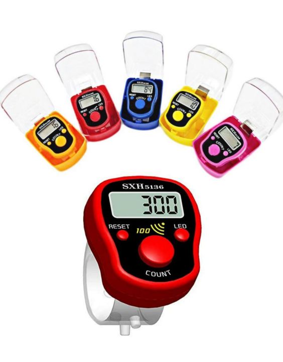 Digital Tasbih Tally Counter Tosbi With LED Light - 1pc