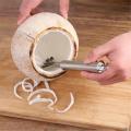 Coconut Shaver Stainless Steel Kitchen Fruit Tool Fish Skin Scale Scraper Peeler.