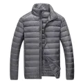 UNIQLO STYLE ULTRA LIGHT SHORT DOWN JACKET Men's Packable Lightweight Long-Sleeve Full-Zip Puffer Jacket S-6XL. 