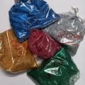 Glitter Jori Powder 5x50gm Red Green Blue Silver Gold JORI 250gm Colorful Powder Glitter Colors For Holy Party Festival Rituals RAG Day DOL Purnima. 