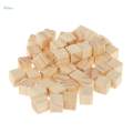3x50 Wooden Square Tiles For Crafts Wood 10x10mm. 