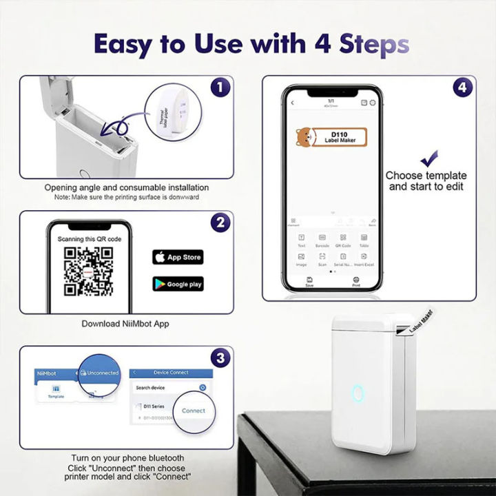 Niimbot%20D110%20Label%20Printer%20Portable%20Wireless%20Bluetooth%20Thermal%20Label%20Printer%20Inkless%2012-15mm%20White%20Anti-Oil%20Sticker%20Label%20Maker%20-%20Image%203