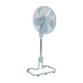VISION Heavy Stand Fan-Trendy-Gray 5 Blades-18".