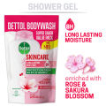 Dettol Body Wash Skincare Rose & Sakura Blossom with 8 Hours Long Lasting Moisture 170ml Shower Gel Super Saver Value Pack. 