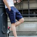 Brand 2022 New Summer Casual White Shorts men's summer Basic Short men's Korean slim cotton versatile fashion mens beach pants. 