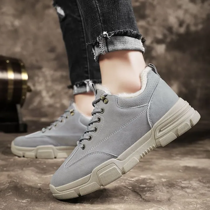2022Winter%20Worker%20Boot%20Men's%20Low-Top%20Casual%20Warm%20with%20Velvet%20Thick%20Cotton%20Shoes%20Mid-Top%20Tide%20All-Matching%20Snow%20Boots%20Ankle%20Boots%20-%20Image%207