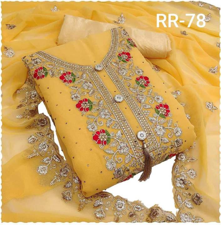 Indian New Stylish Exclusive Collection Weightless Georgette