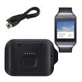 Smart Watch Charger Charging Dock Charger Cradle For Samsung Gear Live R382 SM-R382 Smartwatch Black. 