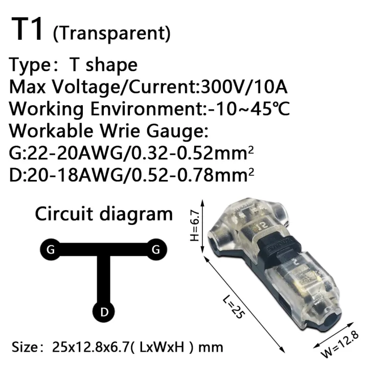 Wire%20Connector%20T%20type%20Quick%20Splice%20Electrical%20Cable%20Crimp%20Terminals%20for%20Wires%20Wiring%2022-18AWG%20LED%20Car%20Connectors%20-%20Image%204