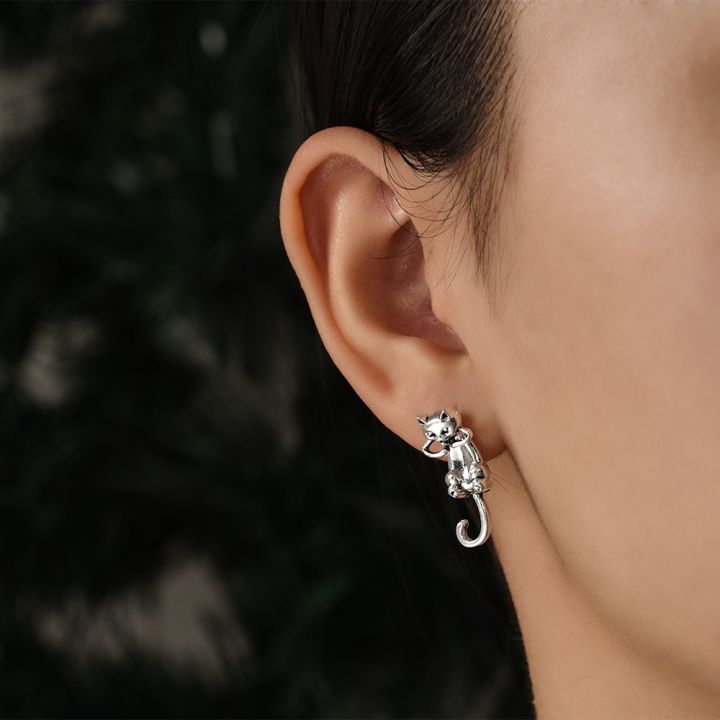 1Pair%20Fashion%20Retro%20Cute%20Cat%20Stud%20Earrings%20/%20Ladies%20Funny%20Animal%20Dangle%20Earrings%20/%20Wedding%20Party%20Minimalist%20Ear%20Jewelry%20Accessories%20-%20Image%203
