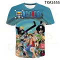 Jinbe Nico Robin One Piece Nami Summer T-shirt Tees Monkey D. Luffy Men Outerwear Tops Oversized Cosplay Thin Trafalgar Law Tops. 