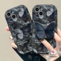 Retro Art Fantasy Butterfly Bracket Phone Case Compatible For Infinix Hot 11 12 10 9 8 Play 30 20 30i 10Lite Smart 7 6Plus 6 5 SPARK GO 10 Note 30 12 G96 Creative Butterfly 3D Wavy Curved Edge Cover. 
