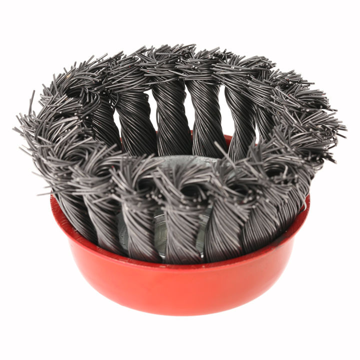 75mm%203"%20Steel%20Wire%20Wheel%20Knotted%20Cup%20Brush%20Rotary%20Steel%20Wire%20Brush%20Crimp%20Cup%20Wheel%20For%20Angle%20Grinder%20-%20Image%205