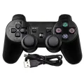 Black USB Wired Controller for PS3 Joystick Game Controller Joypad for PS3 Dual Vibration USB Gamepad for PS3 Games Console. 