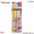 Good Luck Craze Ball point pen - Black ink - 6pc. 