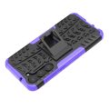For Samsung Galaxy S23+ 5G Tire Texture TPU + PC Phone Case with Holder.