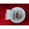 Exclusive 6 Pcs Dinner Fork Spoon set Stainless steel. 