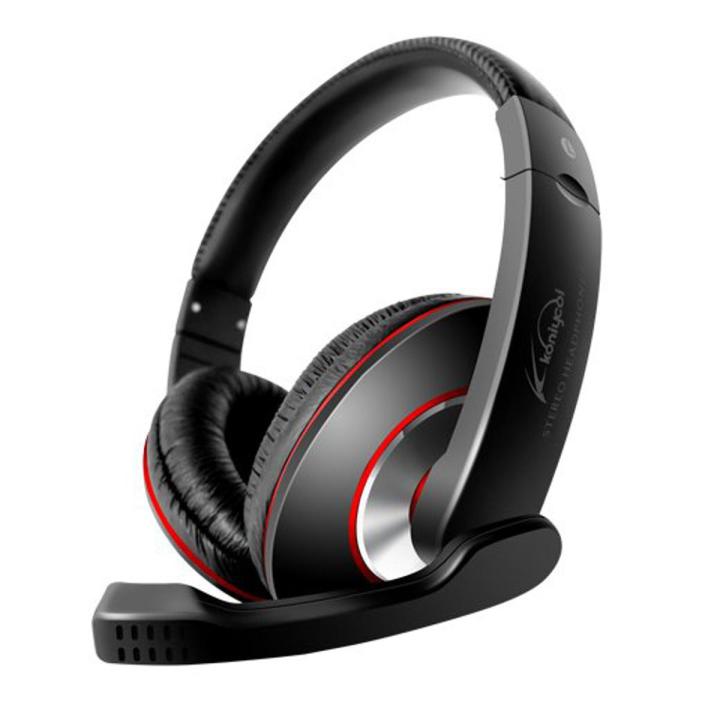 KENIK Koniycoi KT-2100MV Stereo Wired Control HeadPhone For Computer ...