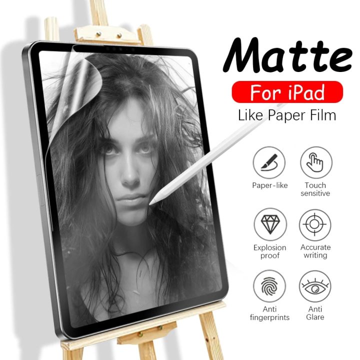 Paper Film For Ipad Mini 6 Air 5 4 3 2022 Screen Protector For Ipad Pro 11 12.9 2021 12 9 9th 10 10th Generation 10.2 9.7 Matte