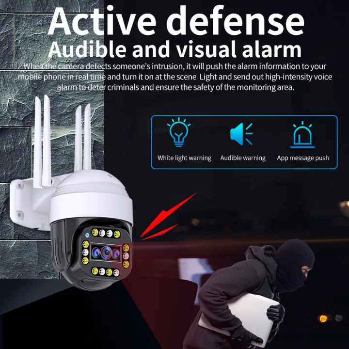 3.5%20inch%20dome%20wireless%20remote%20monitoring%20camera%20360%C2%B0%20rotating%20outdoor%20waterproof%20panoramic%20HD%20monitoring%20batch%20-%20Image%203