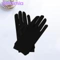 Amamia Satin Elastic Gloves Breathable Milk Silk Satin Stretch Gloves. 
