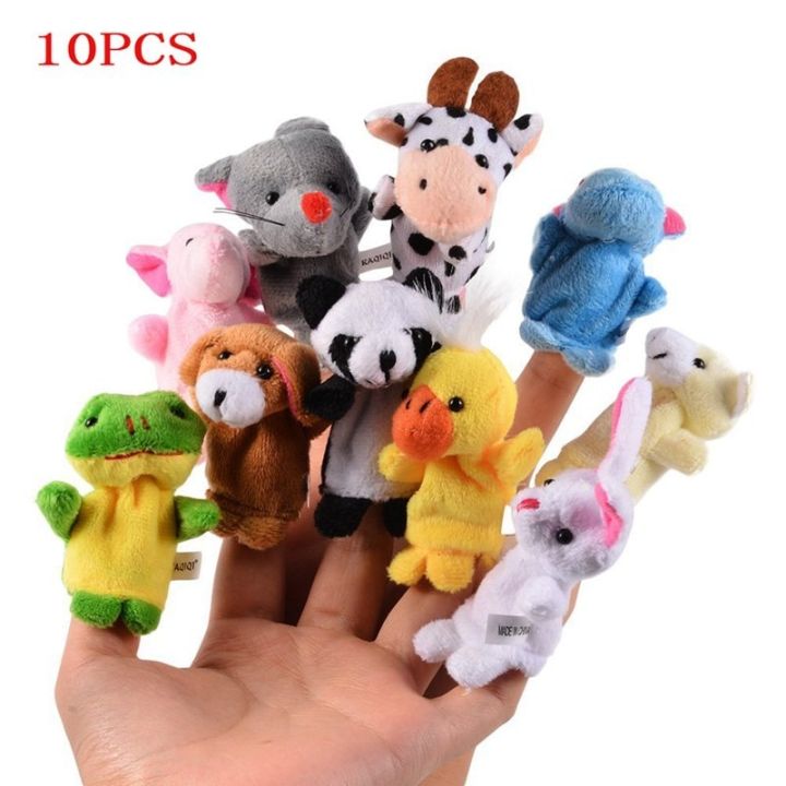 10Pcs%20Baby%20Plush%20Toy%20Cartoon%20Animal%20Family%20Finger%20Puppet%20Role%20Play%20Tell%20Story%20Cloth%20Doll%20Educational%20Toys%20For%20Children%20Kids%20-%20Image%206
