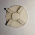 Blender Motor Coupler 5CM 4 Teeth Round No Screw or With Screw White 1 pcs.