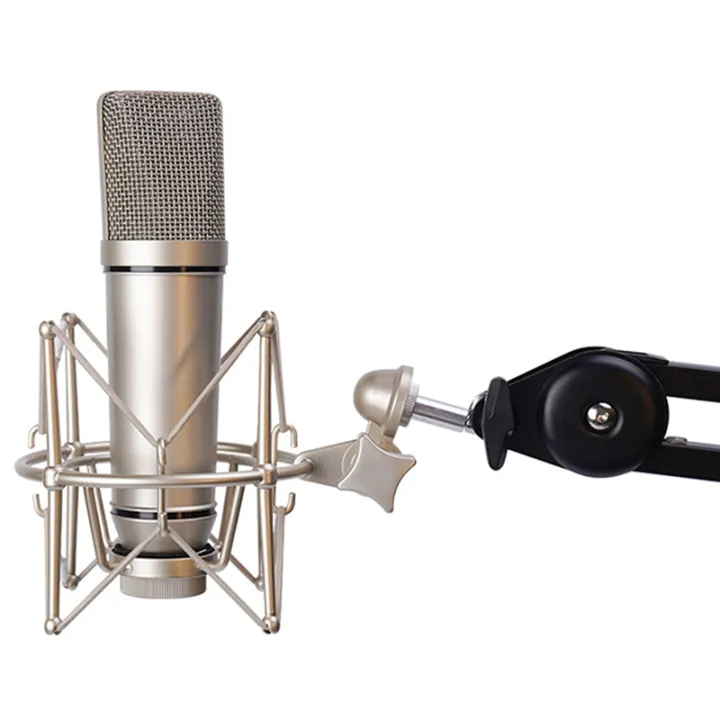 Microphone%20Shock%20Mount%20Adjustable%20Mount%20(Black)%20-%20Image%204