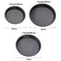 6/7/8/10 inch Non-stick Pizza Pan Plate Dish Tray Mold Bakeware Baking Tool. 