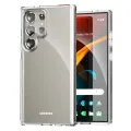 For Samsung Galaxy S24 Ultra Transparent Soft Tpu Back Case Official Shockproof Four-Corner Silicone Cover For Samsung S24 Ultra Mobile Phone Back Cover. 