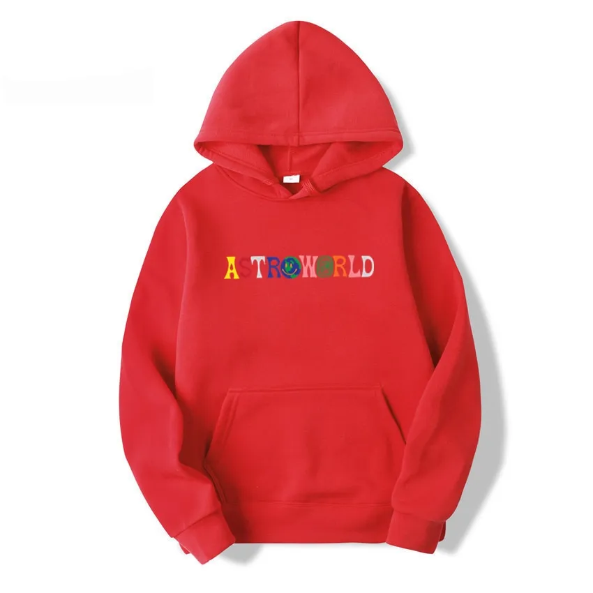 TRAVIS SCOTT ASTROWORLD WISH YOU WERE HERE HOODIES fashion letter